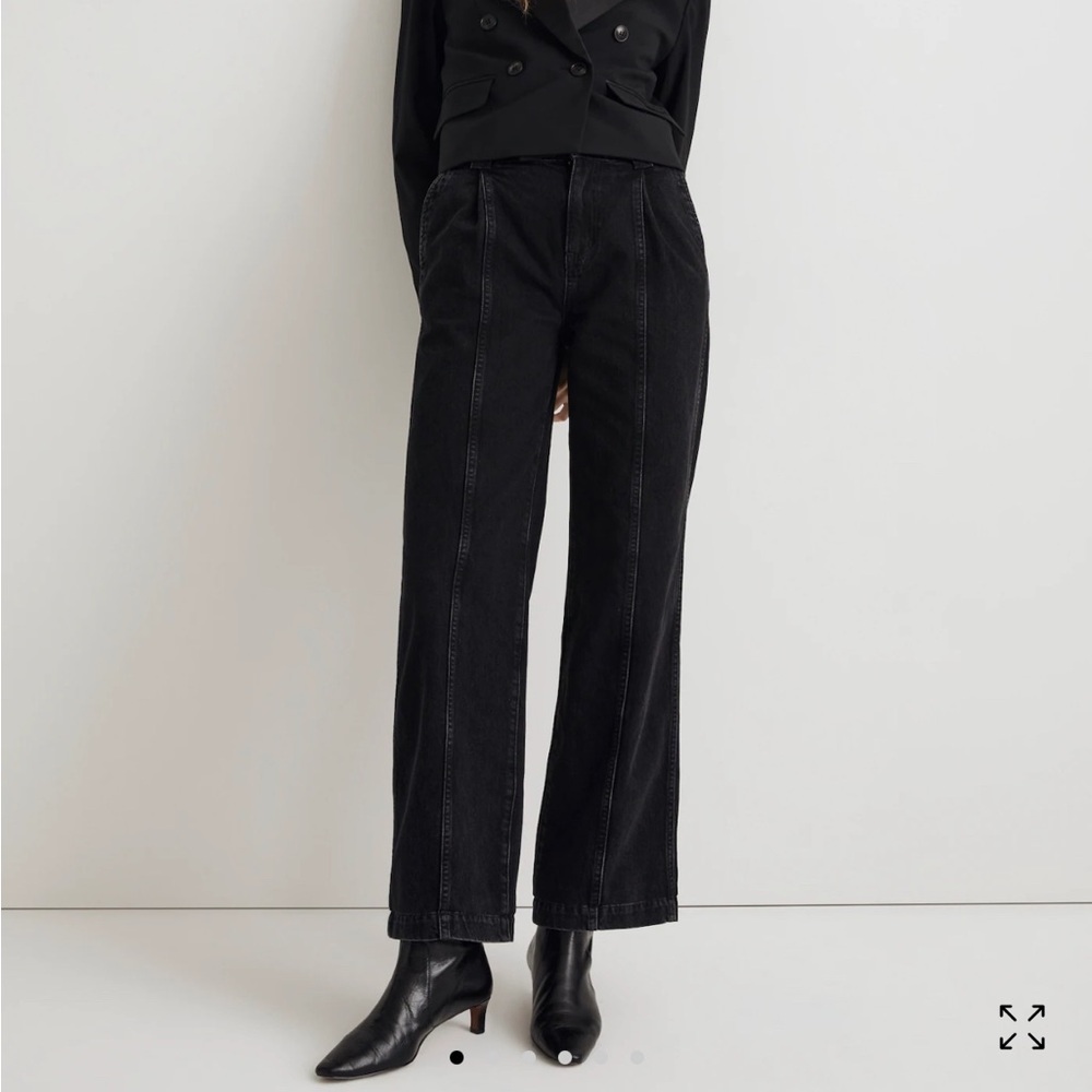 The Perfect Vintage Wide-Leg Jean: Seam Edition Size 26 Naylor Wash